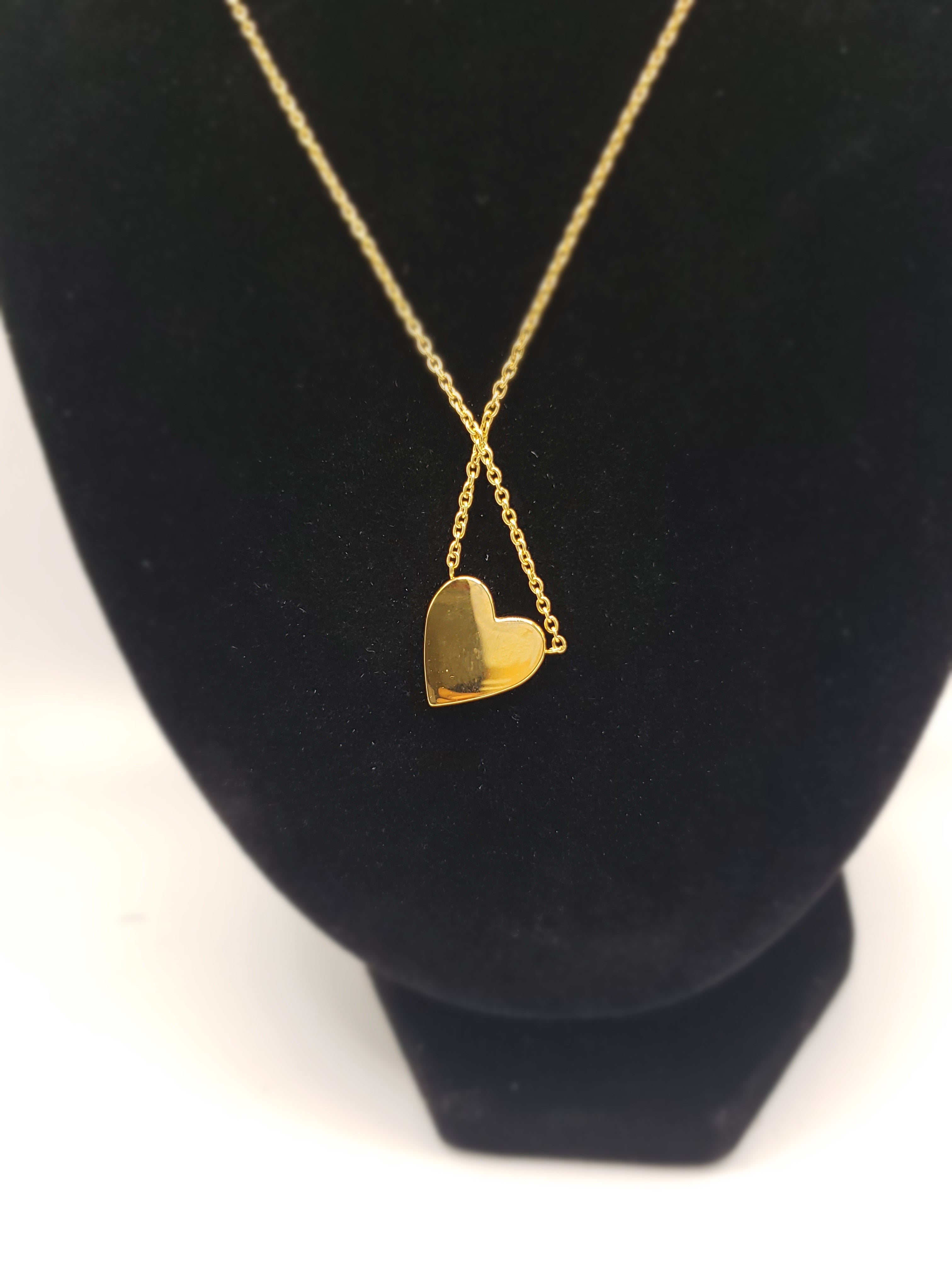 Michael Kors Silver Heart Pendant Necklace | ASOS
